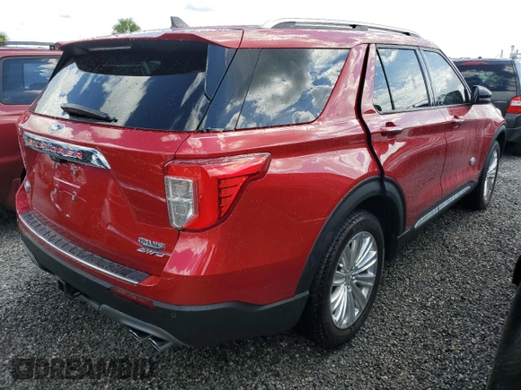 2023 Ford Explorer King Ranch z VIN 1FM5K8LC3PGC34392, wystawiony jako Copart lot #74187924 z przebiegiem 3 416 mil mil oraz Nie do naprawy • Non repairable. Historia ofert i sprzedaży dostępna na DreamBid. Obrazek 3.