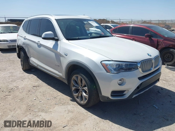2017 BMW X3 xDrive28i with VIN 5UXWX9C50H0T05915, listed as a IAAI auction lot 41848841 with 64,062 mi miles and . Bid and sale history available at DreamBid. Image 1.