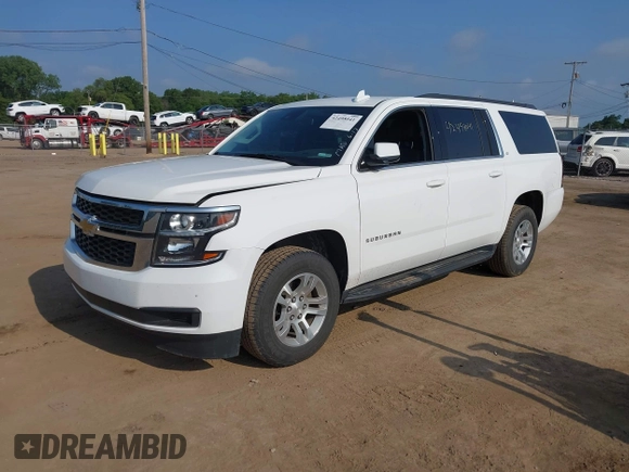 2020 Chevrolet Suburban LT z VIN 1GNSKHKC9LR198576, wystawiony jako IAAI lot #42498041 z przebiegiem 81 668 mil mil oraz . Historia ofert i sprzedaży dostępna na DreamBid. Obrazek 2.