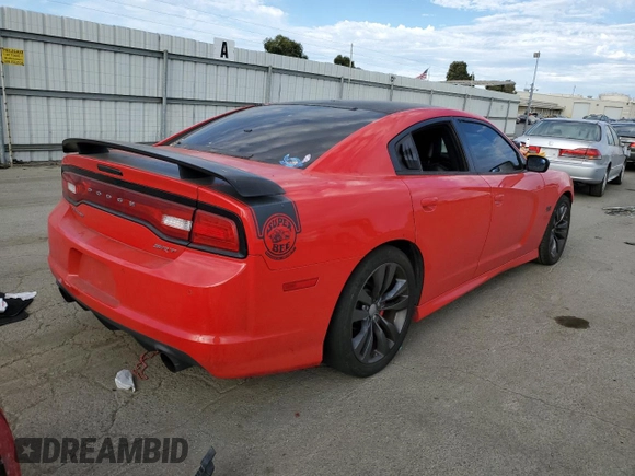 2014 Dodge Charger SRT8 Super Bee with VIN 2C3CDXGJ8EH331294, listed as a Copart auction lot 60352784 with 116,521 mi miles and Salvage Title. Bid and sale history available at carsss.com. Image 3.