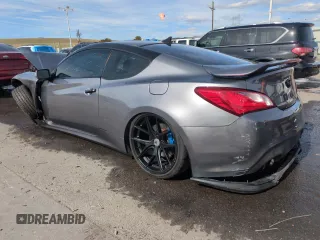 2011 Hyundai Genesis Coupe Grand Touring with VIN KMHHU6KH6BU048459, listed as a Copart auction lot 51011935 with Not provided miles and Salvage title. Bid and sale history available at DreamBid. Image 2.