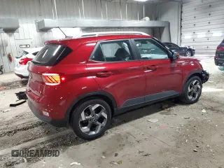 2024 Hyundai Venue Limited with VIN KMHRC8A36RU291658, listed as a Copart auction lot 52102005 with 4,170 mi miles and Salvage Title. Bid and sale history available at DreamBid. Image 3.