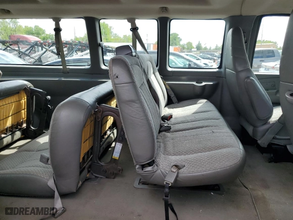 2007 Chevrolet Express Passenger with VIN 1GAHG39U171121199, listed as a Copart auction lot 51713744 with 150,064 mi miles and Salvage Title. Bid and sale history available at carsss.com. Image 11.