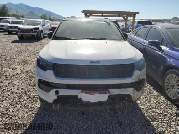 2022 Jeep Compass Limited with VIN 3C4NJDCB7NT209950, listed as a Copart auction lot 60247605 with Not provided miles and Salvage title. Bid and sale history available at DreamBid. Image 5.