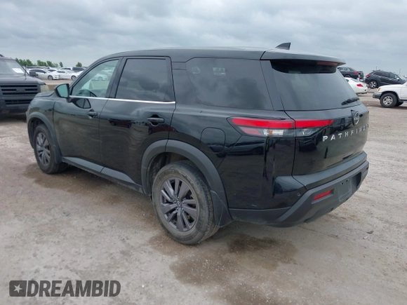 2023 Nissan Pathfinder S with VIN 5N1DR3AA1PC274148, listed as a IAAI auction lot 42120218 with 42,743 mi miles and . Bid and sale history available at DreamBid. Image 3.