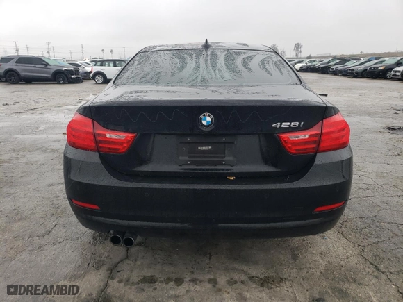 2015 BMW 4 Series 428i with VIN WBA3N7C53FK223884, listed as a Copart auction lot 44138705 with 108,348 mi miles and Salvage Title. Bid and sale history available at carsss.com. Image 6.