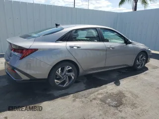 2025 Hyundai Elantra SEL Convenience with VIN KMHLS4DG3SU885551, listed as a Copart auction lot 54754125 with 11,446 mi miles and Clean Title. Bid and sale history available at DreamBid. Image 3.
