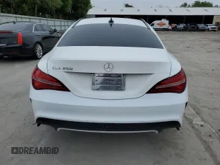 2018 Mercedes-Benz CLA 250 with VIN WDDSJ4EB4JN682611, listed as a Copart auction lot 47801354 with 38,264 mi miles and . Bid and sale history available at DreamBid. Image 6.