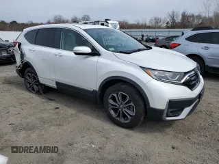 2020 Honda CR-V EX with VIN 2HKRW2H59LH677234, listed as a Copart auction lot 50617935 with 61,447 mi miles and Salvage Title. Bid and sale history available at carsss.com. Image 4.