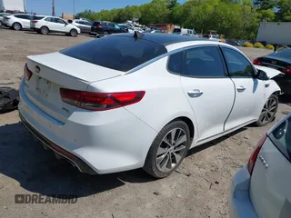 2016 Kia Optima SXL Turbo with VIN 5XXGV4L24GG029840, listed as a IAAI auction lot 42223603 with 87,499 mi miles and . Bid and sale history available at DreamBid. Image 4.