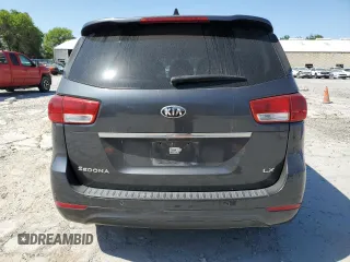 2017 Kia Sedona LX with VIN KNDMB5C14H6267194, listed as a Copart auction lot 52965895 with Not Provided miles and Clean Title. Bid and sale history available at carsss.com. Image 6.