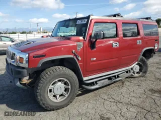 2003 Hummer H2 with VIN 5GRGN23U73H128461, listed as a Copart auction lot 47796795 with 178,531 mi miles and Salvage Title. Bid and sale history available at carsss.com. Image 1.