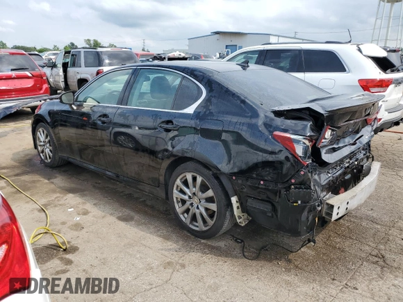 2013 Lexus GS 350 with VIN JTHCE1BL9D5017379, listed as a Copart auction lot 62955974 with 154,531 mi miles and Salvage title. Bid and sale history available at DreamBid. Image 2.