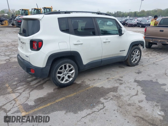 2018 Jeep Renegade Altitude with VIN ZACCJABB8JPJ36531, listed as a IAAI auction lot 42192917 with 69,130 mi miles and . Bid and sale history available at DreamBid. Image 4.