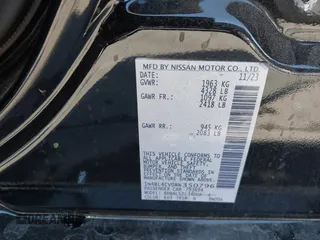 2024 Nissan Altima SR z VIN 1N4BL4CV0RN350796, wystawiony jako IAAI lot #41565832 z przebiegiem 13 078 mil mil oraz . Historia ofert i sprzedaży dostępna na DreamBid. Obrazek 9.