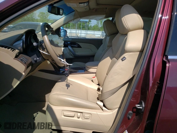 2012 Acura MDX z VIN 2HNYD2H25CH539247, wystawiony jako Copart lot #53558235 z przebiegiem 37 359 mil mil oraz Szkoda całkowita • Salvage title. Historia ofert i sprzedaży dostępna na DreamBid. Obrazek 7.