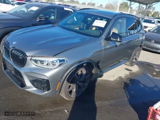 2020 BMW X3 M Competition with VIN 5YMTS0C03LLA57759, listed as a IAAI auction lot 41126676 with NaN miles. Bid and sale history available at carsss.com. Image 18.