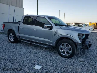 2021 Ford F-150 XL with VIN 1FTEW1C8XMKE52138, listed as a Copart auction lot 52744615 with 127,833 mi miles and Salvage Title. Bid and sale history available at carsss.com. Image 4.