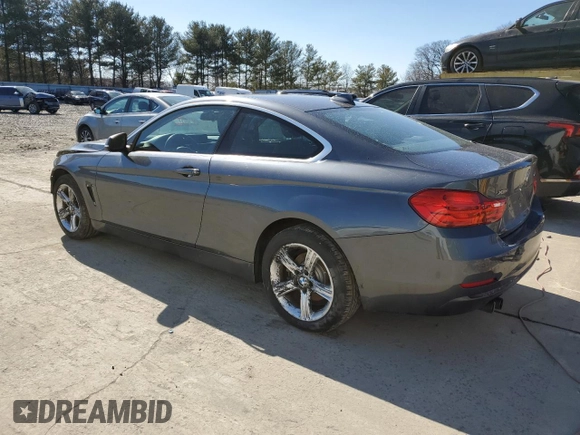 2016 BMW 4 Series 428i xDrive with VIN WBA3N9C53GK250662, listed as a Copart auction lot 46990505 with 67,720 mi miles and Salvage Title. Bid and sale history available at carsss.com. Image 2.