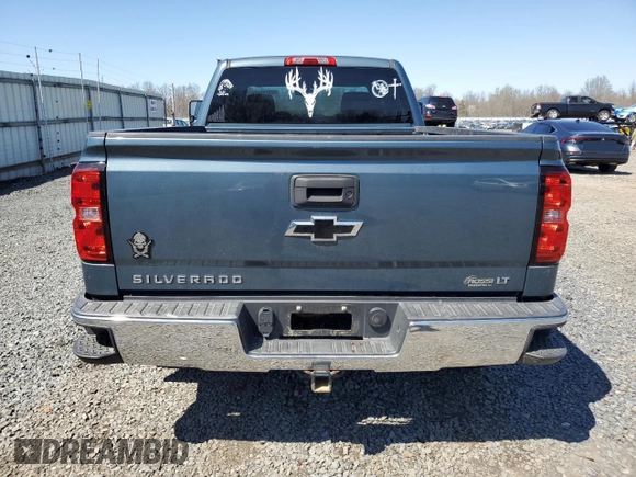 2014 Chevrolet Silverado 1500 LT with VIN 1GCVKREC1EZ370027, listed as a Copart auction lot 52674545 with 84,448 mi miles and Salvage Title. Bid and sale history available at DreamBid. Image 6.