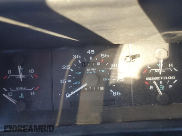 1993 Ford Ranger STX z VIN 1FTCR14U6PPA03718, wystawiony jako Copart lot #87730605 z przebiegiem 10 711 mil mil oraz Szkoda całkowita • Salvage title. Historia ofert i sprzedaży dostępna na DreamBid. Obrazek 9.