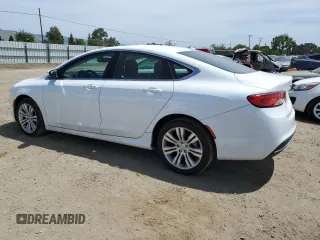2015 Chrysler 200 Limited with VIN 1C3CCCAB7FN655195, listed as a Copart auction lot 55352195 with 147,546 mi miles and Clean Title. Bid and sale history available at carsss.com. Image 2.