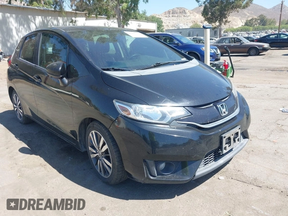 2015 Honda Fit EX-L z VIN 3HGGK5H88FM706513, wystawiony jako IAAI lot #42493772 z przebiegiem 173 129 mil mil oraz . Historia ofert i sprzedaży dostępna na DreamBid. Obrazek 1.