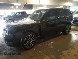 2018 Land Rover Range Rover with VIN SALGS2RE3JA392382, listed as a Copart auction lot 44739455 with 61,083 mi miles and Salvage title. Bid and sale history available at DreamBid. Image 1.