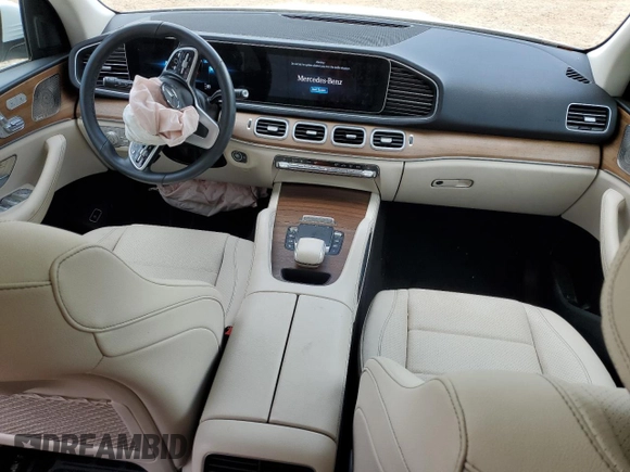 2022 Mercedes-Benz GLE 450 with VIN 4JGFB5KB9NA659899, listed as a Copart auction lot 56852885 with 31,324 mi miles and Salvage title. Bid and sale history available at DreamBid. Image 8.