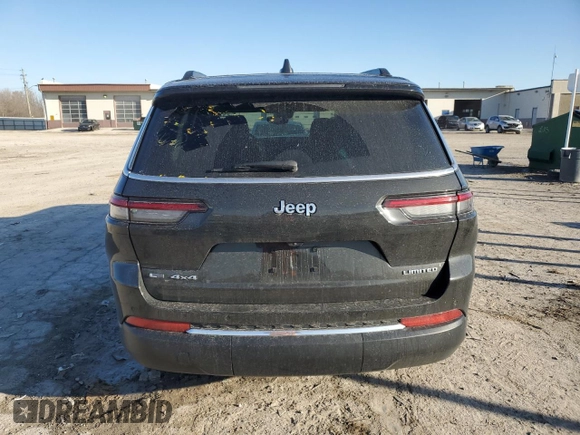 2021 Jeep Grand Cherokee Limited with VIN 1C4RJKBG1M8205280, listed as a Copart auction lot 48324155 with Not Provided miles and Salvage Title. Bid and sale history available at DreamBid. Image 6.
