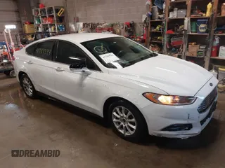 2015 Ford Fusion S with VIN 3FA6P0G73FR296798, listed as a IAAI auction lot 41789594 with 207,233 mi miles. Bid and sale history available at carsss.com. Image 1.