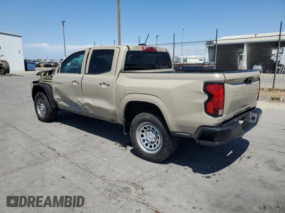 2024 Chevrolet Colorado 2WD Work Truck z VIN 1GCGSBEC3R1166074, wystawiony jako Copart lot #66556495 z przebiegiem 17 213 mil mil oraz Czysty tytuł • Clean title. Historia ofert i sprzedaży dostępna na DreamBid. Obrazek 2.