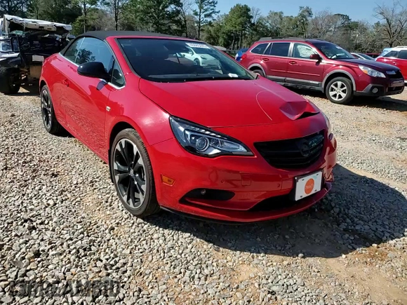 2018 Buick Cascada Sport Touring with VIN W04WJ3N57JG038678, listed as a Copart auction lot 46685445 with 7,505 mi miles and Salvage Title. Bid and sale history available at DreamBid. Image 11.