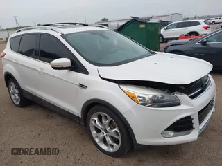 2013 Ford Escape Titanium with VIN 1FMCU9J96DUA59051, listed as a IAAI auction lot 42628711 with Not provided miles and . Bid and sale history available at DreamBid. Image 1.