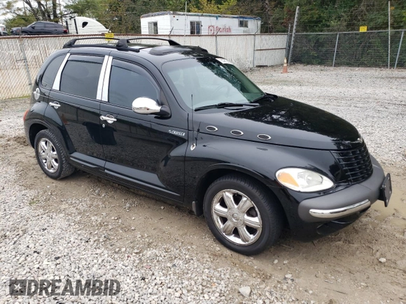2001 Chrysler PT Cruiser with VIN 3C8FY4BB91T689970, listed as a Copart auction lot 73568734 with 43,339 mi miles and Clean Title. Bid and sale history available at carsss.com. Image 4.