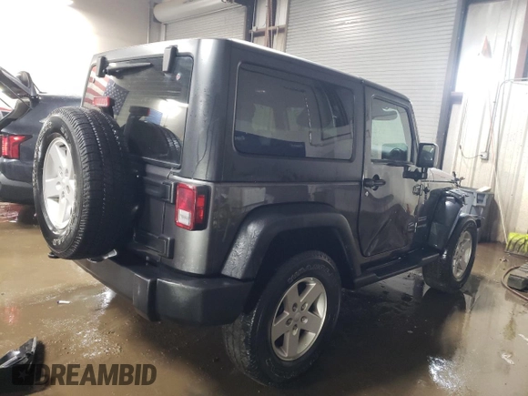 2018 Jeep Wrangler Sport S z VIN 1C4GJWAG5JL851446, wystawiony jako Copart lot #47296905 z przebiegiem 63 043 mil mil oraz Szkoda całkowita • Salvage title. Historia ofert i sprzedaży dostępna na DreamBid. Obrazek 3.