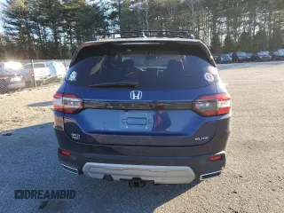 2024 Honda Pilot Elite with VIN 5FNYG1H81RB047471, listed as a Copart auction lot 88548485 with 12,614 mi miles and Salvage Title. Bid and sale history available at carsss.com. Image 6.