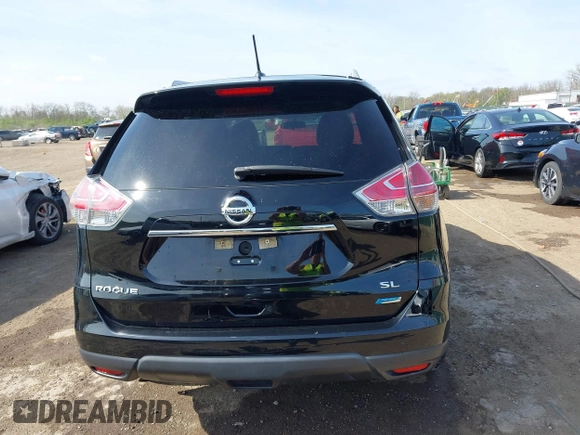 2014 Nissan Rogue SV with VIN 5N1AT2MTXEC768212, listed as a IAAI auction lot 42094093 with 93,685 mi miles and . Bid and sale history available at carsss.com. Image 17.