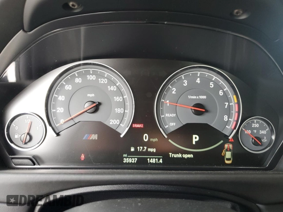 2019 BMW M4 CS with VIN WBS3S7C56KAC09341, listed as a Copart auction lot 41950264 with 35,937 mi miles. Bid and sale history available at carsss.com. Image 9.