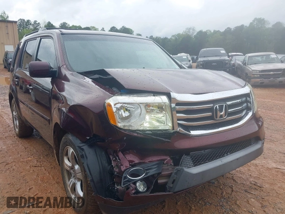 2012 Honda Pilot EX-L with VIN 5FNYF4H53CB080599, listed as a IAAI auction lot 41976159 with 100,595 mi miles and . Bid and sale history available at DreamBid. Image 1.