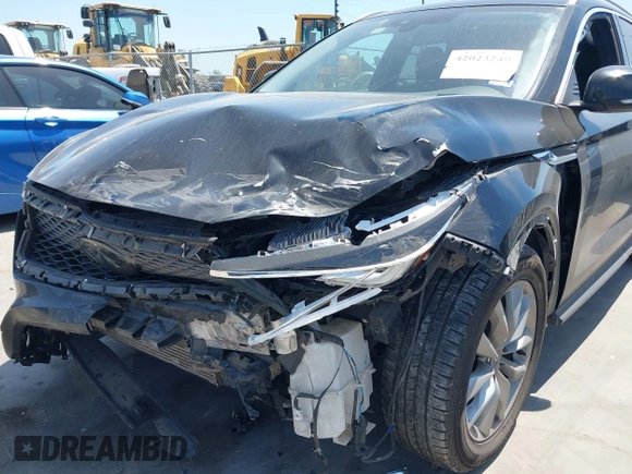 2019 Infiniti QX50 Luxe with VIN 3PCAJ5M13KF130893, listed as a IAAI auction lot 42023240 with 58,612 mi miles and . Bid and sale history available at DreamBid. Image 6.
