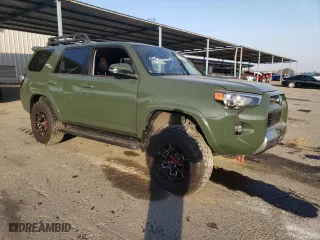 2022 Toyota 4Runner TRD Off Road Premium with VIN JTERU5JR8N5991296, listed as a Copart auction lot 43469305 with 51,121 mi miles and Salvage Title. Bid and sale history available at carsss.com. Image 4.