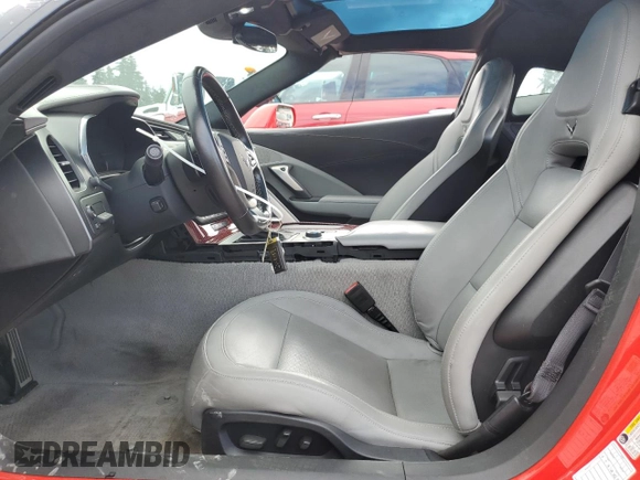 2016 Chevrolet Corvette 3LT with VIN 1G1YF2D7XG5101881, listed as a Copart auction lot 72648924 with 30,078 mi miles and Salvage Title. Bid and sale history available at carsss.com. Image 7.