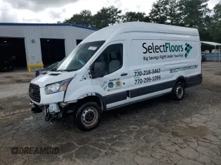 2016 Ford Transit Cargo with VIN 1FTYR3XM3GKB43476, listed as a Copart auction lot 59758255 with 142,943 mi miles and Salvage title. Bid and sale history available at DreamBid. Image 1.