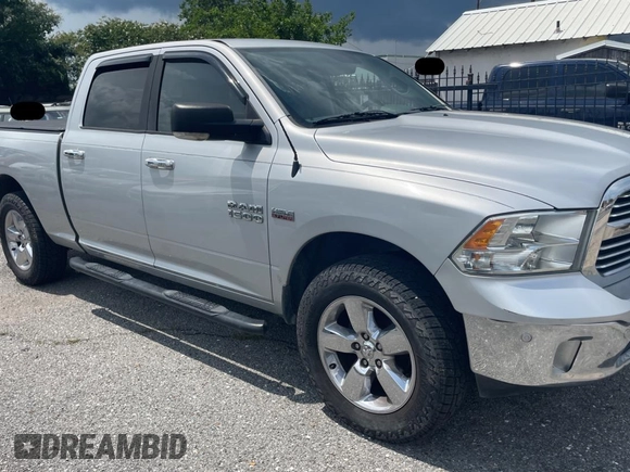 2014 Ram 1500 Big Horn z VIN 1C6RR6TT0ES435013, wystawiony jako Copart lot #59365815 z przebiegiem 211 373 mil mil oraz Czysty tytuł • Clean title. Historia ofert i sprzedaży dostępna na DreamBid. Obrazek 1.