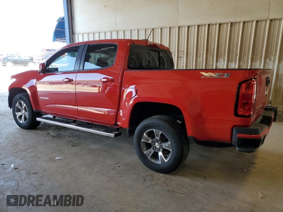 2019 Chevrolet Colorado 2WD Z71 with VIN 1GCGSDEN3K1195044, listed as a Copart auction lot 42739055 with 71,319 mi miles and Salvage Title. Bid and sale history available at carsss.com. Image 2.