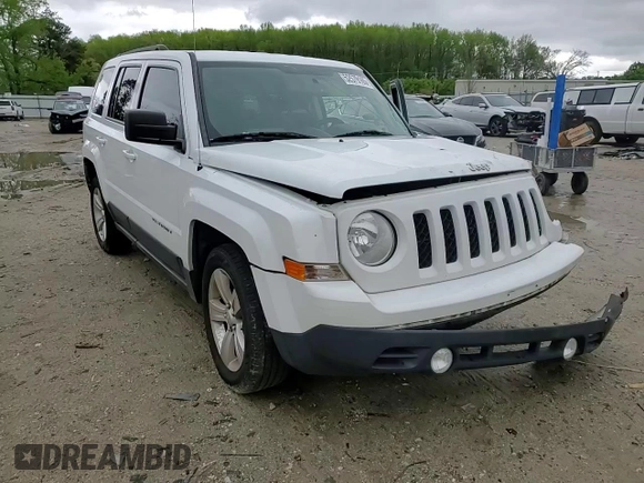2017 Jeep Patriot Latitude with VIN 1C4NJPFB9HD187411, listed as a Copart auction lot 52579165 with 153,869 mi miles and Salvage Title. Bid and sale history available at DreamBid. Image 12.