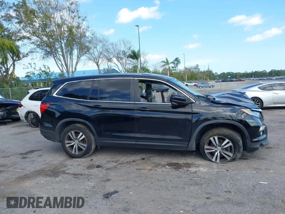 2018 Honda Pilot EX-L with VIN 5FNYF5H51JB025281, listed as a IAAI auction lot 41250845 with 1 mi miles. Bid and sale history available at carsss.com. Image 13.