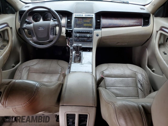 2010 Ford Taurus Limited with VIN 1FAHP2FW7AG127476, listed as a Copart auction lot 62399455 with 140,761 mi miles and Salvage title. Bid and sale history available at DreamBid. Image 8.