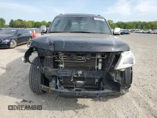 2018 Nissan Armada Platinum z VIN JN8AY2NF5J9332894, wystawiony jako Copart lot #52749905 z przebiegiem 128 352 mil mil oraz Szkody całkowita. Historia ofert i sprzedaży dostępna na DreamBid. Obrazek 5.